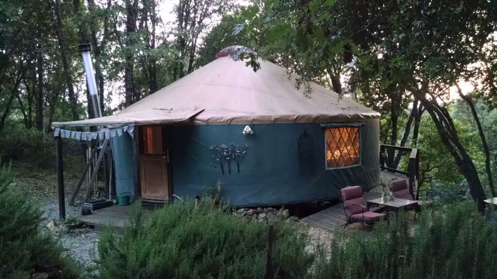 The Yuba Yurt at RiverSea East