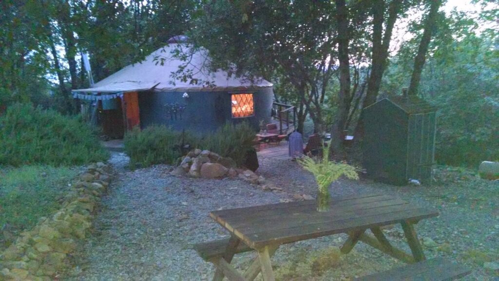 The Yuba Yurt at RiverSea East