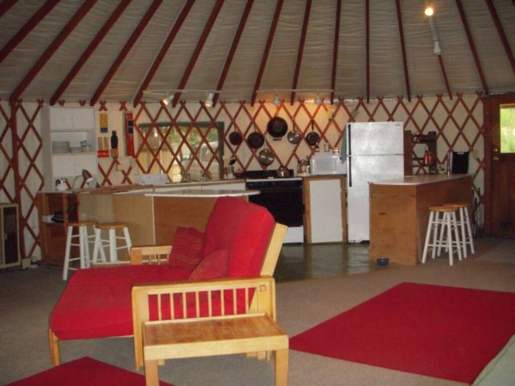 The Yuba Yurt at RiverSea East