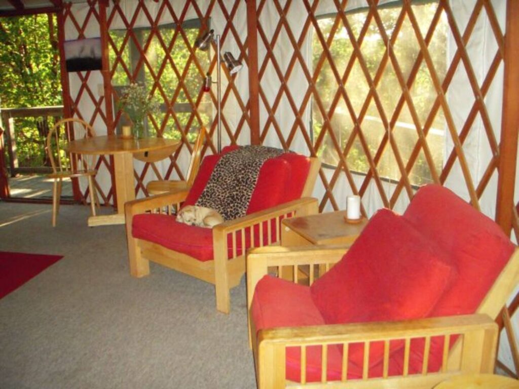 The Yuba Yurt at RiverSea East