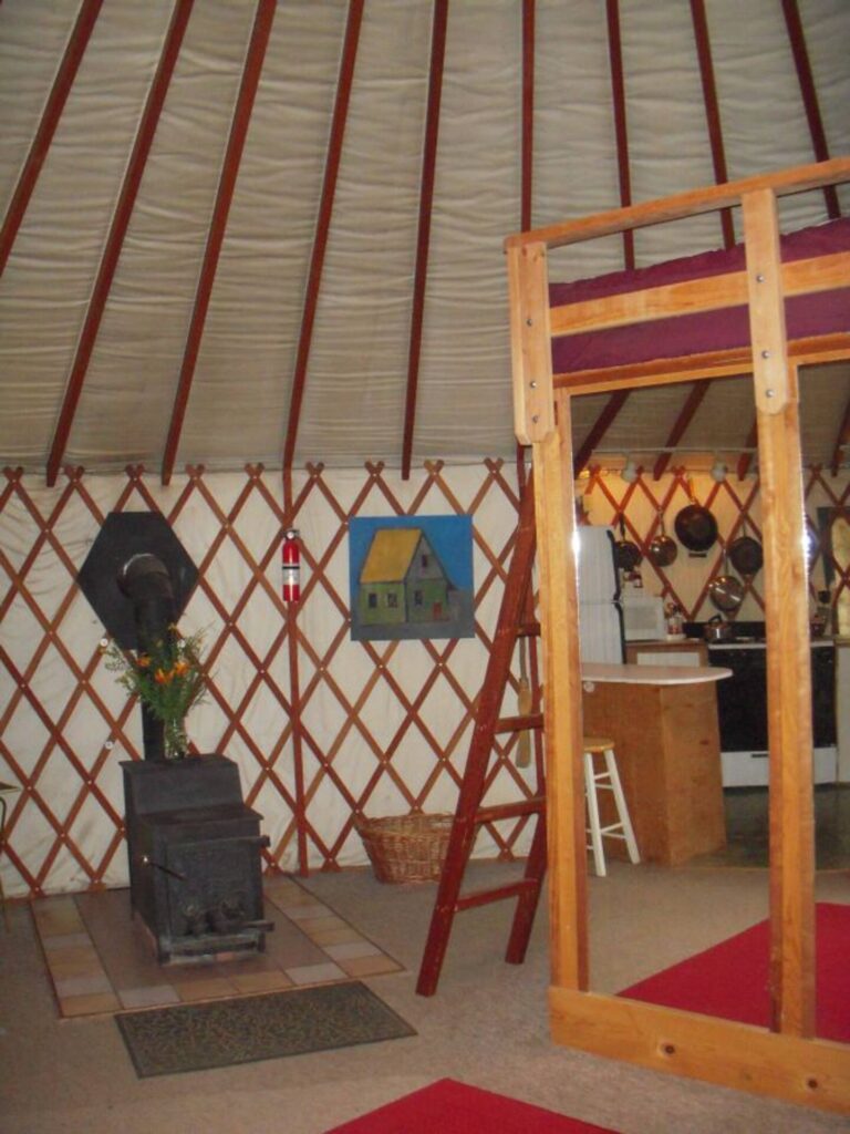 The Yuba Yurt at RiverSea East