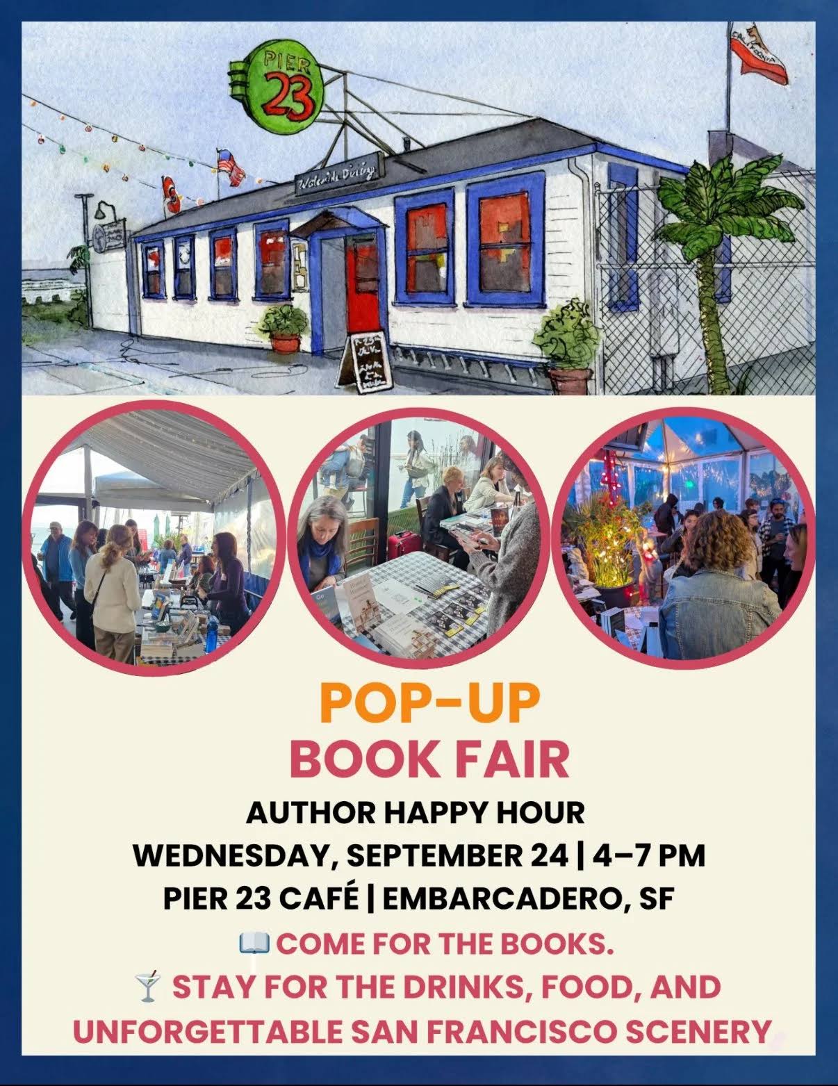 Pier 23 Cafe Pop-Up Book Fair