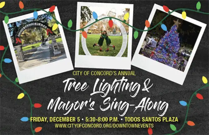 City of Concord's Annual Tree Lighting & Mayor's Sing-Along