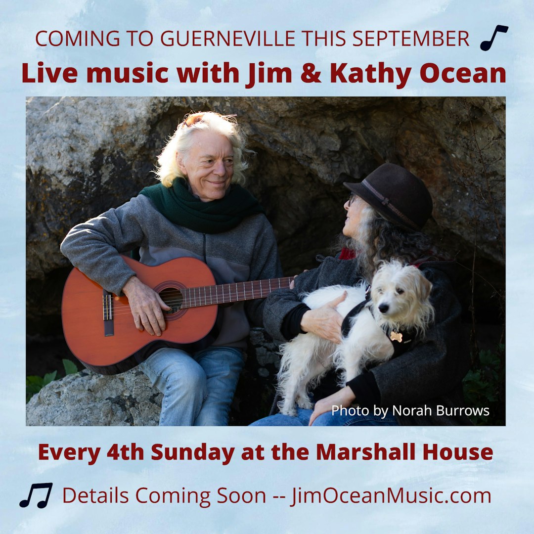 The Marshall House Series. Live Music with Jim & Kathy Ocean