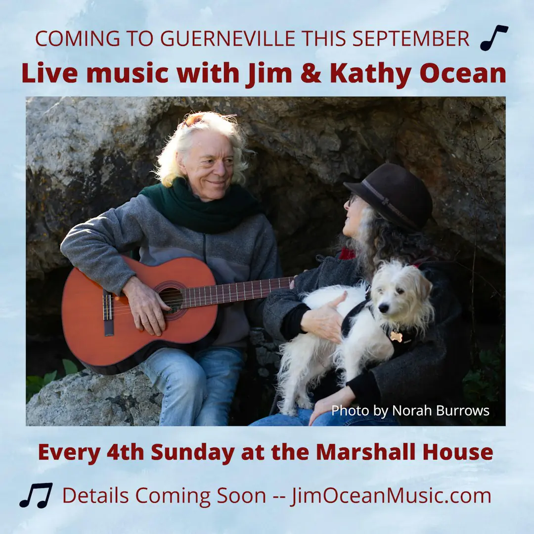The Marshall House Series. Live Music with Jim & Kathy Ocean